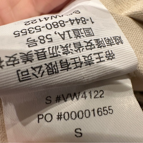 Vuori Women’s Getaway Carpenter Pant Milkweed Size Small Stretch Cotton - Picture 11 of 11